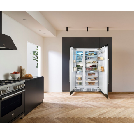 BERTAZZONI RFL4560S5FPNS Εντοιχιζόμενος Ψυγειοκαταψύκτης SideBySide 105cm Λευκό